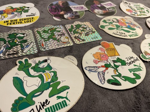 Puma stickersammlung 80er - puma, 90er