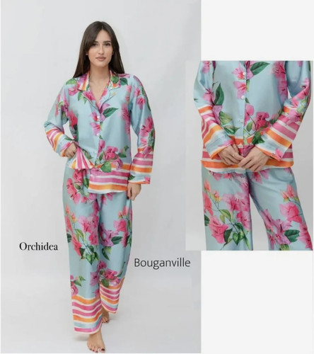 Damen pyjama offen vorne - pyjama,