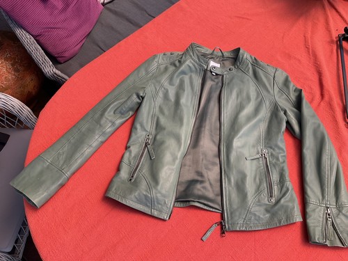 Lederjacke damen lammnappa - lederjacke,