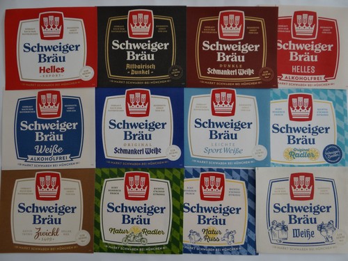 Bier etiketten 5 - 12, bier-etiketten