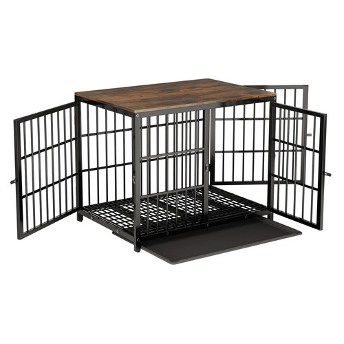Hundekäfig aus holz hundebox - hundekäfig,