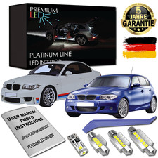 BMW E81 E82 E87 E88 LED Innenraumbeleuchtung Premium Set 12 SMD Canbus 1er