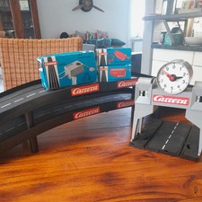 Carrera Universal Konvolut 2x Überfahrten, Regler, Transformator, Rundenzähler