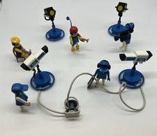 Playmobil 3531 Kamerateam TV Studio Television Vintage mit Figuren