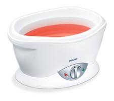 BEURER MP 70 Paraffinbad Hautpflege + 2x 450g Paraffinwachs 30 Plastikfolien