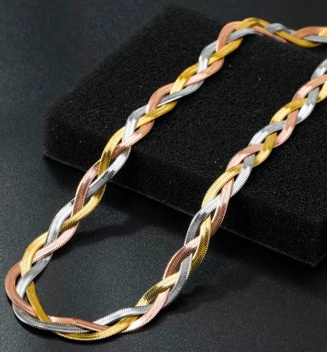 Kette gold silber rose
