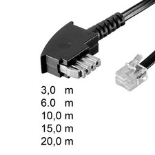 Telefon Kabel TAE-N Stecker <>