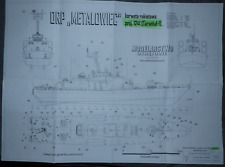 Bauplan  Raketenschnellboot  "TARANTUL I"