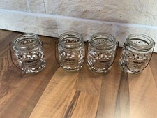 4er Teelicht-Windlicht-Set - Glas Teelichthalter