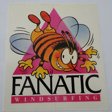 Werbe-Aufkleber Fanatic Windsurfing BIENE Surfen Surfboards 80er Kult Surfbus