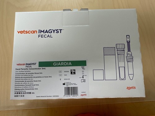Vetscan imagyst fecal - , giardia
