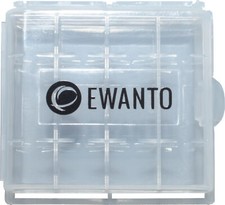 20x EWANTO Aufbewahrungsbox AAA/AA Batterie Batteriebox Mignon Micro Akku Box 