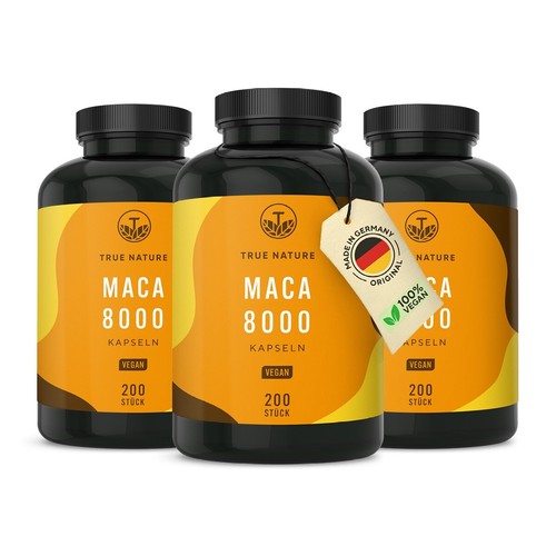 Maca gold 3x200 - gold, kapseln