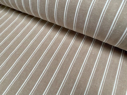 Seidiger leinenmischung marine - seidiger,