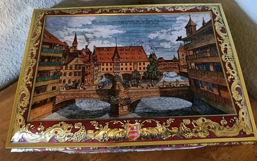 Lebkuchenbox von 1988 große - lebkuchenbox, 1988/große