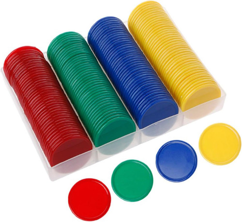 Zählen spielchips kunststoff - zählen, spielchips,kunststoff