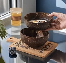 Set kokosnuss dessertschale - 2x,