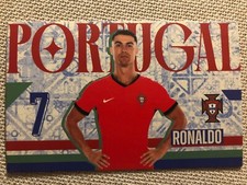 Autogrammkarte AK *CRISTIANO RONALDO* Nationalmannschaft Portugal EM Euro 2024