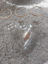 4x Bierglas DDR Vintage Sammler Saftglas Trinkglas Romme Kartenspiel PATZ Pils