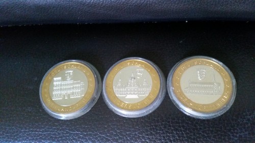 Gedenkmünze medaille - 3x,