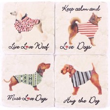 Untersetzer  Stein Set - 4