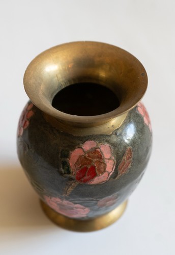 Messingvase vase 10 cm - vase,