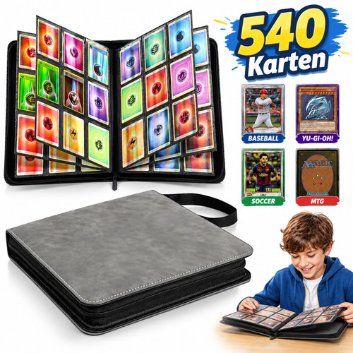 Sammelkarten album 540 karten - sammelkarten,