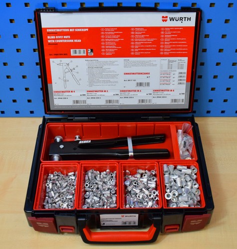 Würth einnietmuttern set - würth,