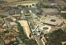 Bruxelles Bruessel Panorama du Heysel vue aerienne Atomium