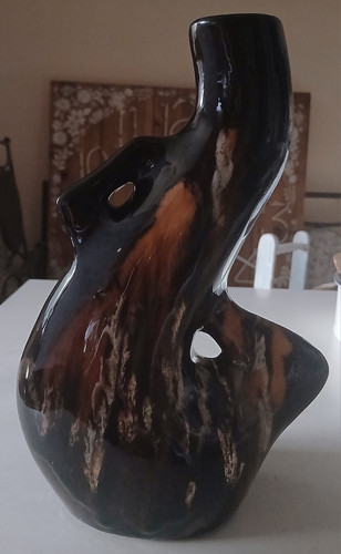Vase 60er 70er keramik - vase,