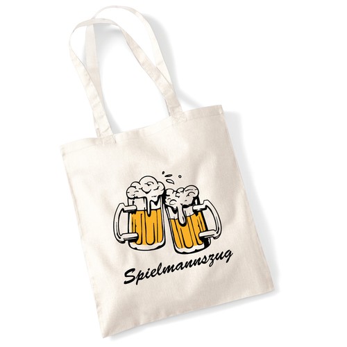 Jutebeutel spielmannszug - jutebeutel,