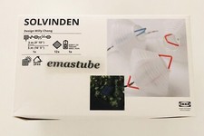 IKEA Solvinden Lichterkette weiß 12LED 004.866.76 Solar NEU OVP