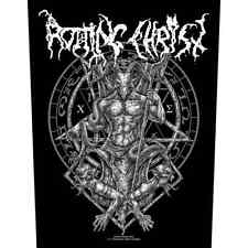 Rotting Christ - Hellenic Black Metal Backpatch Rückenaufnäher - Official Merch