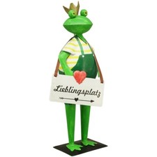 Frosch Lieblingsplatz Metall