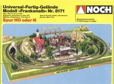 Noch 5971 Fertiggelände Modell Frankenalb für Märklin etc., Spur h0 oder N