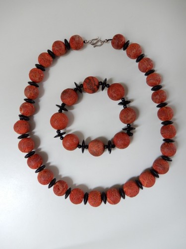 Schaumkorallen perlenschmuck - schaumkorallen,