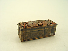 Abraummulde mit bauschutt - mit,