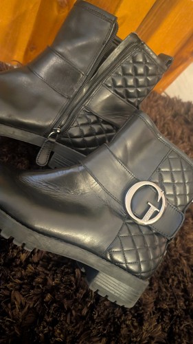 Guess stiefeletten echtleder - guess,