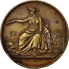 Frankreich medal second - frankreich,, medal,