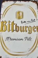 Blechschild BRAUEREI,Bitburger