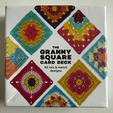 Granny Square Card Deck 50 Mix & Match Designs Häkeln Karten Muster Anleitung