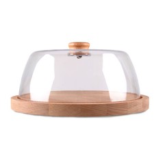 Kuchenplatte aus holz 24cm - kuchenplatte, ⌀
