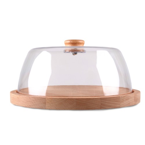 Kuchenplatte aus holz 24cm - aus,
