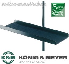 Notenablage anklemmbar an Notenpult K&M 12218 schwarz Aluminium König & Meyer 