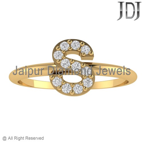 Solid 14k gelbgold ring - solid,