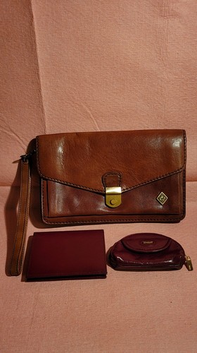 Vintage leder tasche herren - vintage,