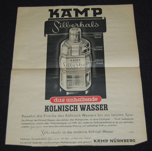 Werbung kamp silberhals - werbung,