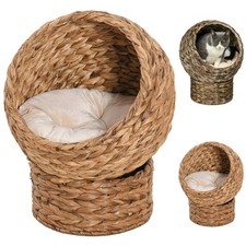 Katzenkorb Rattan-Katzennest