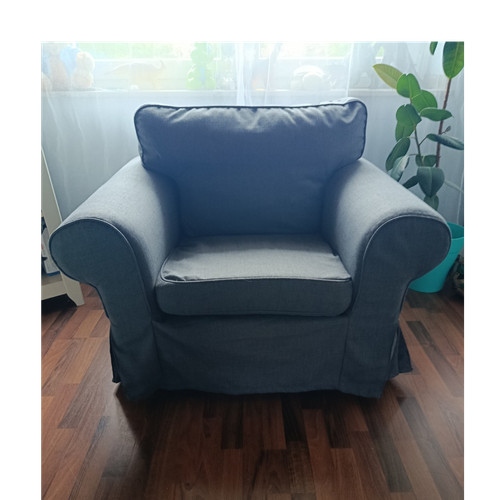 Ikea sessel ektorp - sessel, grau