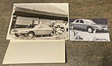 RAR: 2 x Pressefotos NSU RO 80 Wankel + Merkblatt - schöner Zustand.